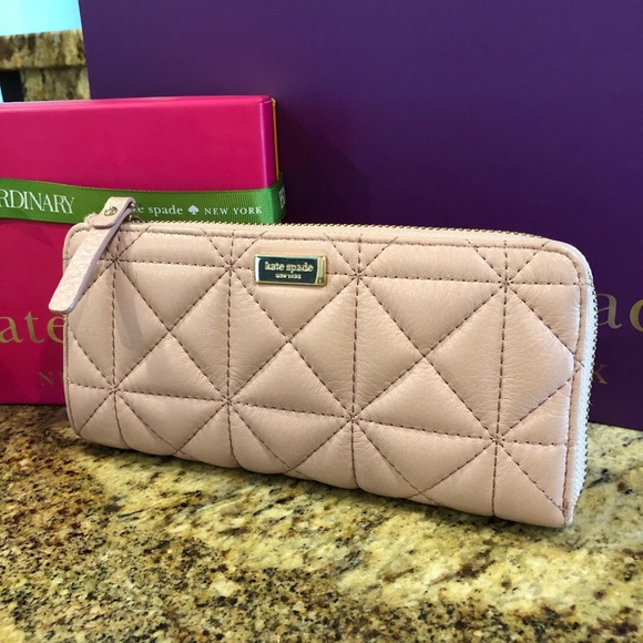 kate spade Handbags - KATE SPADE Whitaker Place Quilted Wallet EUC